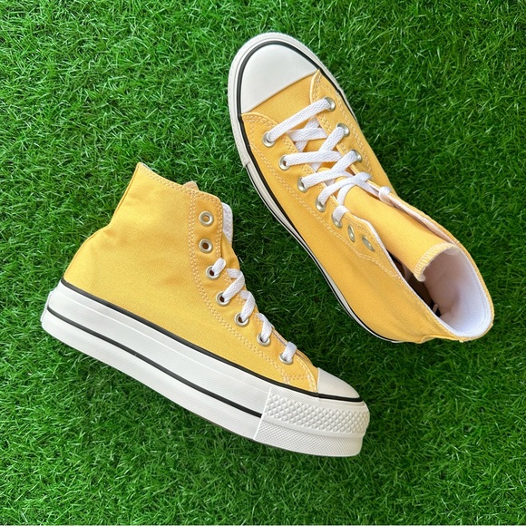 Converse Chuck Taylor All Star Lift Hi Cyber Mango - Picture 3 of 8